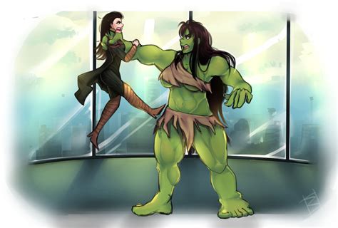 The Hulk vs Loki by Contanew on DeviantArt