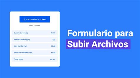 Formulario Para Subir Archivos En Wordpress Youtube