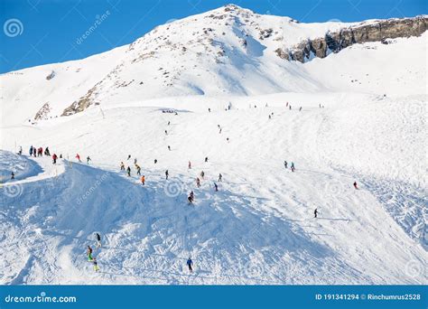 Neve Naturale Sulle Alte Montagne Nell Inverno Freddo Di