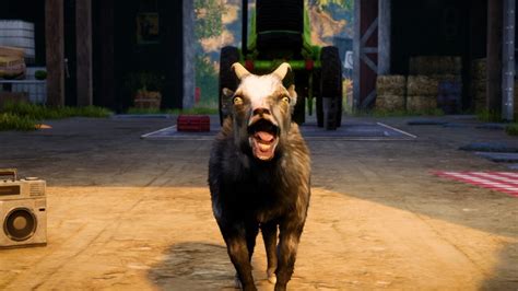 Goat Simulator Gameplay Trailer Screenshots Gematsu