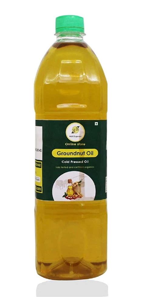 Lowers Cholesterol Cold Pressed Groundnut Oil For Cooking Packaging Size 1 Litre At Rs 334