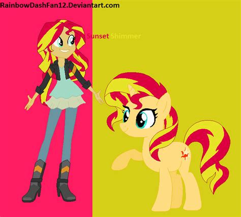 Sunset Shimmer By Mak2020 On Deviantart