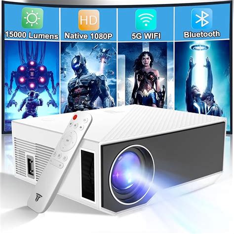 Amazon Newest Projector Wielio Native P Lumen K