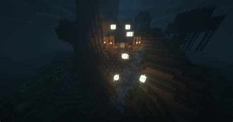 I made a little magic treehouse. : r/Minecraftbuilds