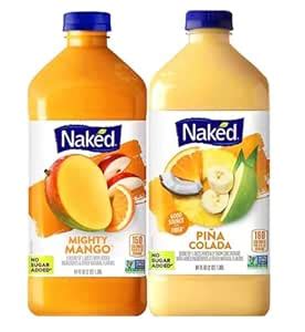 Amazon Naked Mighty Mango And Pina Colada Fruit Smoothie Two