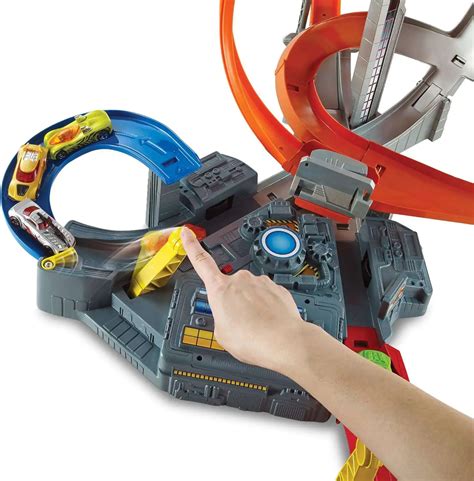 Hot Wheels Spin Storm Track Set Mattel Toys ToyWiz