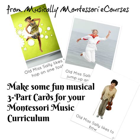 Musically Montessori Let S All Sing Old Miss Sally Likes To Bow Free Activities Magical