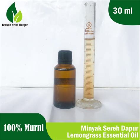 Jual Ml Minyak Atsiri Sereh Dapur Murni Lemongrass Pure