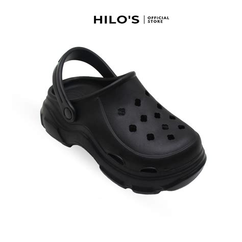 Jual Hilo S Sandal Baim Wedges Karet Eva Shopee Indonesia