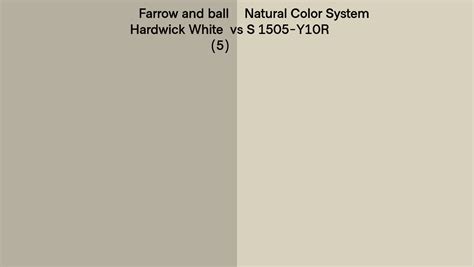 Farrow And Ball Hardwick White 5 Vs Natural Color System S 1505 Y10r