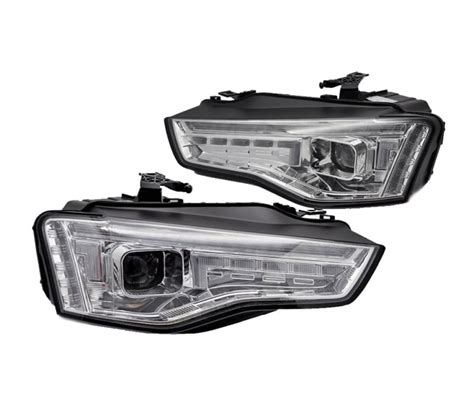 Xenon Koplampen Audi A B Chroom Dynamic Led Onlinecarstyling