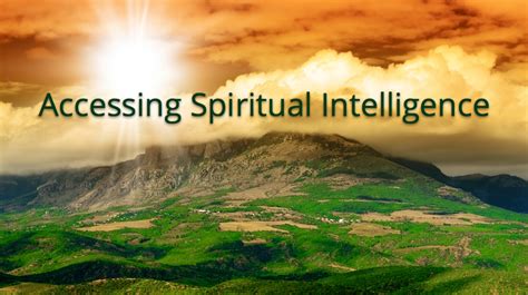 Accessing Spiritual Intelligence - David Karchere