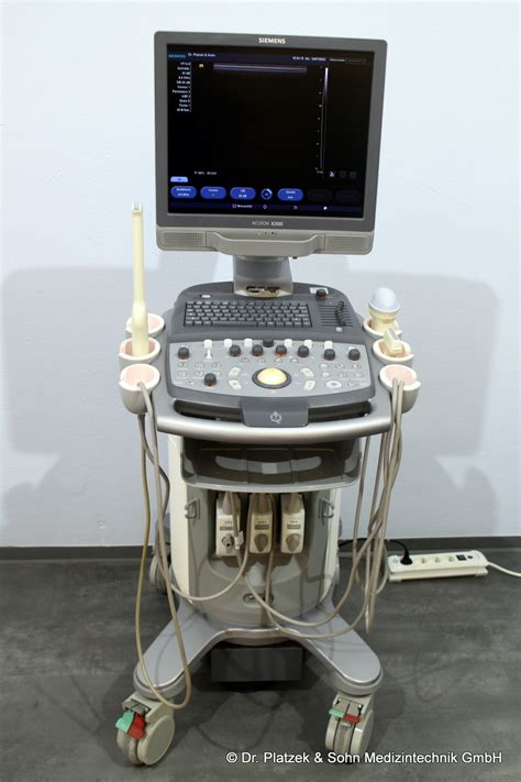 Siemens Acuson X300 PE Ultraschallgerät - Dr. Platzek & Sohn GmbH