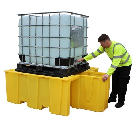 Ibc Sump Pallet With Integral Drip Area Sands Spill Control