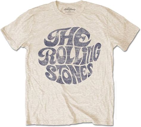 Amazon.com: Rolling Stones Men's Vintage 70's Logo Short Sleeve T-shirt ...