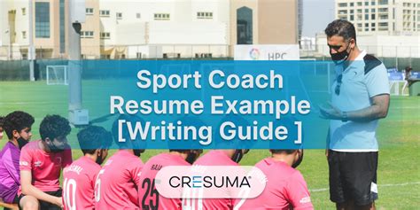 Sports Coach Resume Example And Writing Guide Cresuma