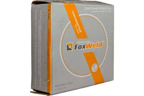 Проволока сварочная порошковая E71T-GS (0.8 мм; 0.9 кг; D100) FOXWELD ...