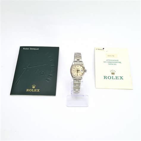 Reloj Autom Tico Rolex Oyster Perpetual Datejust Mm Acero