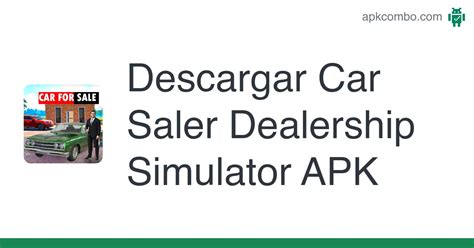 Car Saler Dealership Simulator Apk Android Game Descarga Gratis