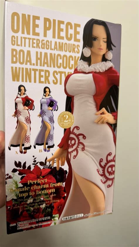 One Piece Glitter And Glamours Boa Hancock Winter Style Ver A Hobbies And Toys Toys And Games On