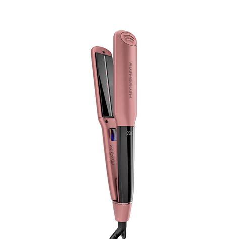 Rush Brush Hair Straightener Rose Gold X1 Infra Best Price In