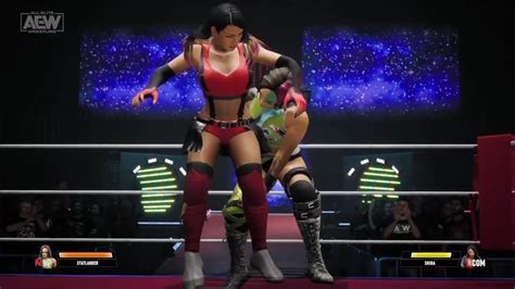 Kris Statlander Vs Hikaru Shida Ladder Match Forbidden Door AEW