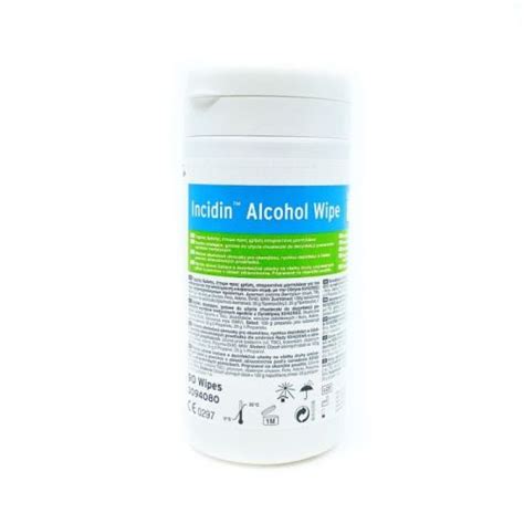 Incidin Alcohol Wipe 90 Pcs BOX Wipes For Disinfection Of Medical