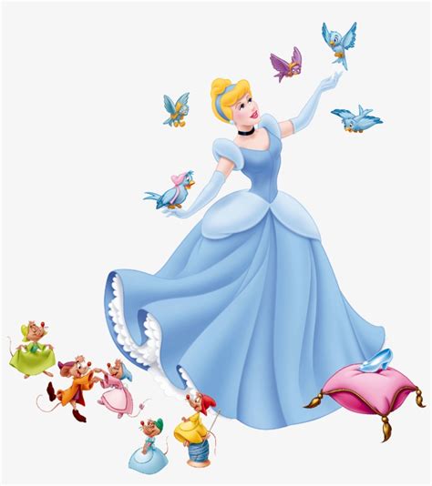 Cinderella - Cinderella And Mice Transparent PNG - 1050x1155 - Free Download on NicePNG