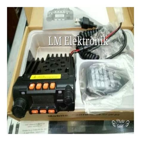 Radio Rig Mini Dual Band Vhf Mhz Uhf Mhz Lazada