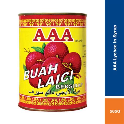 Aaa Can Lychee Laici Tin 565g Lazada