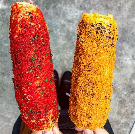 Looking For Those Elote Covered In Hot Cheetos And Doritos The Vox Kitchen In Fountain Valley