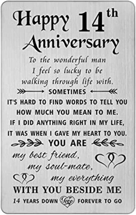 14th Wedding Anniversary Wishes To Friend Jemima Jennee