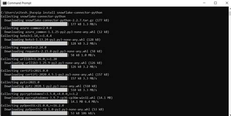 Snowflake Connector For Python