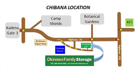 Okinawa Kadena Air Base Map