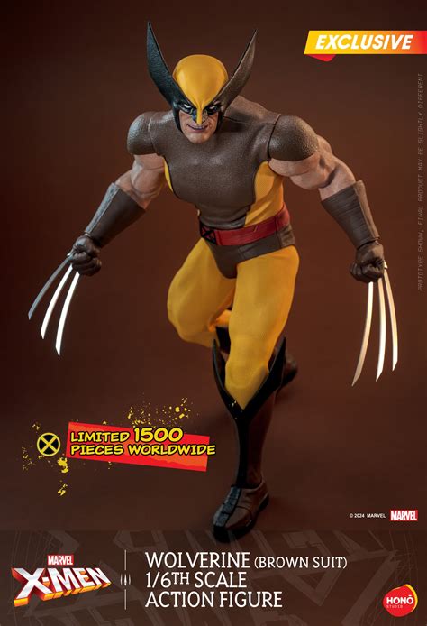Hono Studio HS X Men Wolverine Brown Suit Hot Toys Complete Checklist