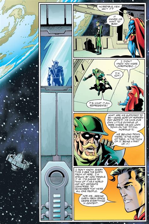 Green Arrow Vs Superman From Jla Incarnations
