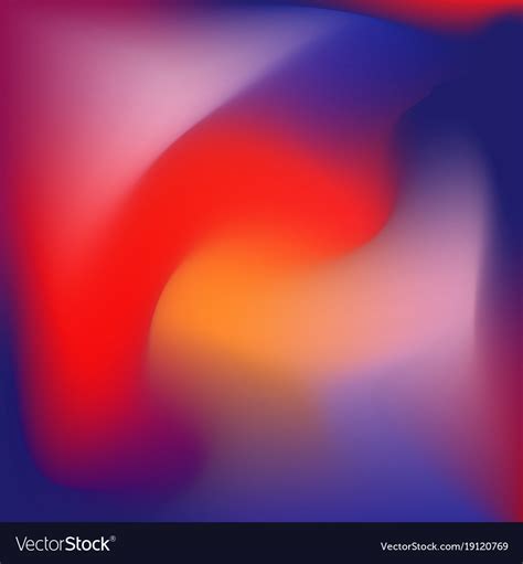 Colorful gradient background blue red and orange Vector Image