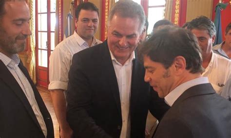 Fue una buena reunión dijo Gay tras su encuentro con Kicillof La Brújula
