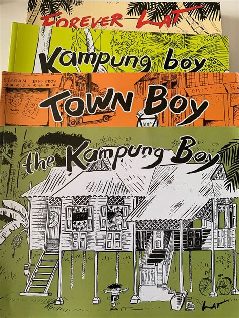 4 Lat Kampung Boy Comics 10 Hobbies And Toys Books And Magazines Comics