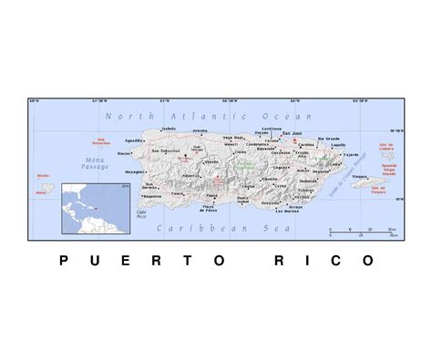 Maps Of Puerto Rico Collection Of Maps Of Puerto Rico North America