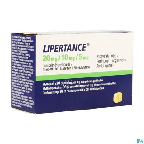 Lipertance 20mg10mg 5mg Filmomh Tabl 90 Apotheek Thiels