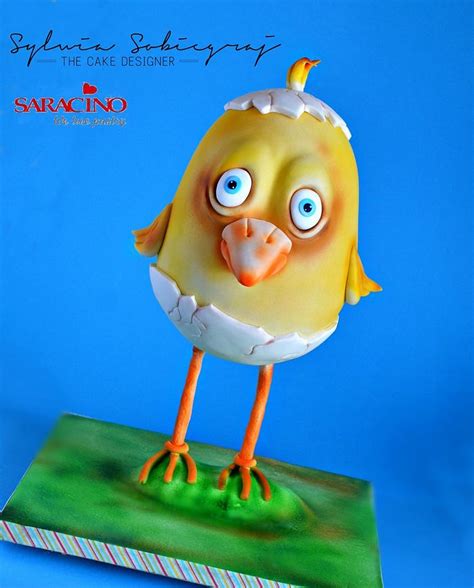 The Spring Chicken Decorated Cake By Sylwia Sobiegraj Cakesdecor