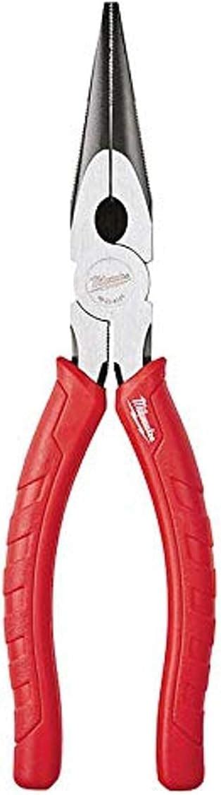 Milwaukee Inch Long Nose Pliers With Reaming Head And