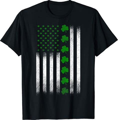 Irish American Flag Ireland Flag St Patricks Day T Shirt