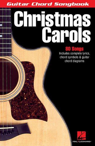 Amazon.com: Christmas Carols (Guitar Chord Songbooks) (0073999995367 ...