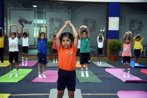 International Yoga Day Celebration Ruby Park Public School