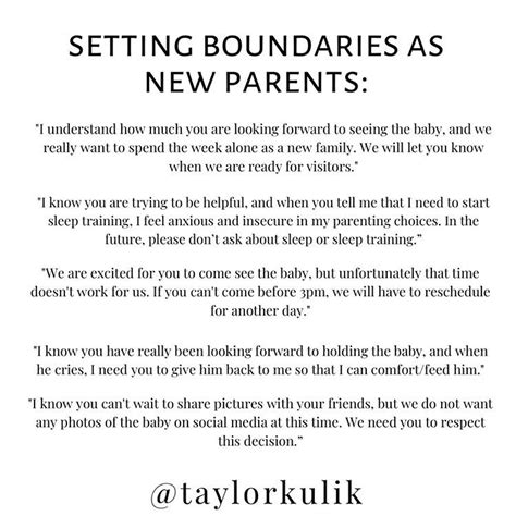 Setting Boundaries As New Parents Setting Boundaries Looking Forward