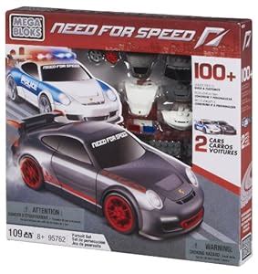 Mega Bloks Need For Speed Porche Hot Pursuit Amazon Co Uk Toys Games