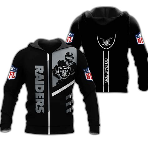 Nfl Las Vegas Raiders Go Raiders Limited Edition All Over Print Black