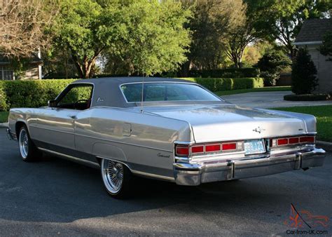 Gorgeous Ultra Rare Survivor 1974 Lincoln Town Coupe 46k Orig Mi